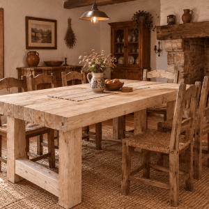 Tapa de mesa de madera maciza de paulownia