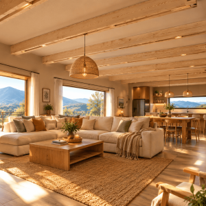 Paulownia decorative Beams