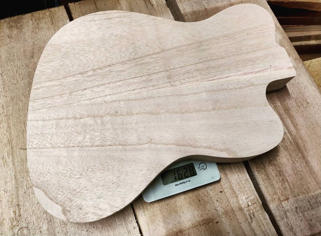 Gitarrenkorpus (2 Stück)