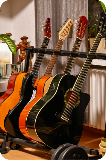 Gitarrenkorpus (2 Stück)